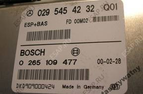 БЛОК УПРАВЛЕНИЯ ESP 0295454232 0265109477 A-KLASA W168