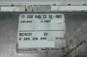 БЛОК УПРАВЛЕНИЯ ESP MERCEDES 0295452232 0265109469