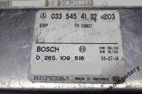 БЛОК УПРАВЛЕНИЯ ESP MERCEDES W211 0335454132 0265109516