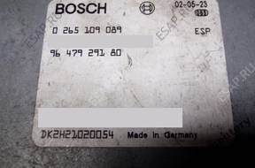 БЛОК УПРАВЛЕНИЯ ESP PEUGEOT 406 9647929180  0265109089