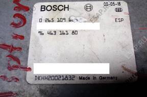 БЛОК УПРАВЛЕНИЯ ESP PEUGEOT 607 9646316180  0265109629