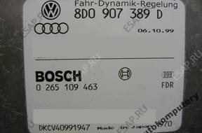 БЛОК УПРАВЛЕНИЯ ESP VW AUDI 8d0907389d 0265109463