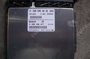 БЛОК УПРАВЛЕНИЯ ESP W168 1.7 CDI 0265109477 0295454232