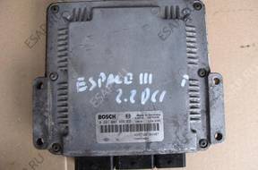 БЛОК УПРАВЛЕНИЯ ESPACE III 2.2 DCI 0281001999