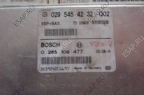 БЛОК УПРАВЛЕНИЯ ESP+BAS 0295454232 MERCEDES 0265109477 БЛОК УПРАВЛЕНИЯ ESP+BAS 0295454232 MERCEDES 0265109477