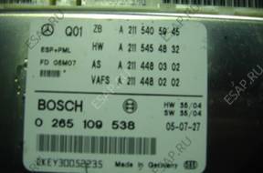 БЛОК УПРАВЛЕНИЯ ESP+PML Mercedes W211