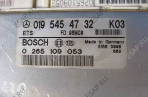 БЛОК УПРАВЛЕНИЯ ETS 0265109053 0195454732 Mercedes E220