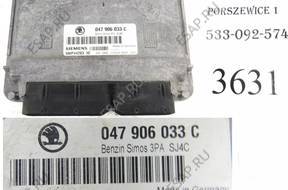 БЛОК УПРАВЛЕНИЯ FABIA 1,4 MPI 047906033C 5WP44203 10