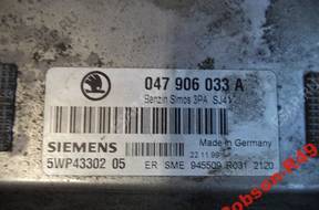 БЛОК УПРАВЛЕНИЯ   FABIA 1 I 1.4 MPI 047906033A