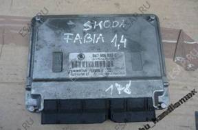 БЛОК УПРАВЛЕНИЯ FABIA 1.4 2001 047906033C 5WP4419907