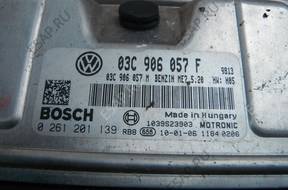 БЛОК УПРАВЛЕНИЯ FABIA 2 II 1.6 B 0261201139 03C906057F