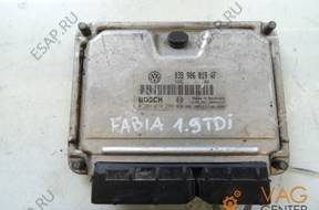 БЛОК УПРАВЛЕНИЯ FABIA IBIZA GOLF IV 1.9 TDI 038906019AF