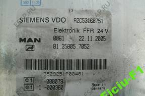 БЛОК УПРАВЛЕНИЯ FFR 81258057052 MAN TGL 8.180 06 год,