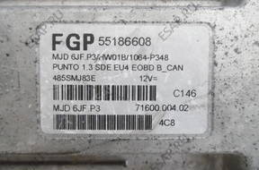 БЛОК УПРАВЛЕНИЯ FGP55186608 1.3JTD PUNTO II PANDA DOBLO