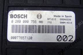 БЛОК УПРАВЛЕНИЯ   FIAT 0280000756 00077657120 002