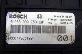 БЛОК УПРАВЛЕНИЯ   FIAT 0280000759 00077985120 001
