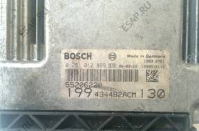 БЛОК УПРАВЛЕНИЯ FIAT 0281012899 55206220 4344B2ACM