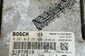 БЛОК УПРАВЛЕНИЯ    FIAT 0281016291 BOSCH