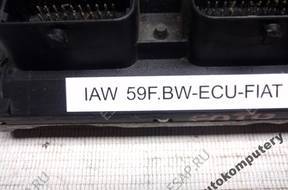 БЛОК УПРАВЛЕНИЯ FIAT  1.2 БЕНЗИН iaw59f.bw БЕЗ КОДА