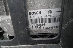 БЛОК УПРАВЛЕНИЯ   FIAT   1.9 JTD 0281012147