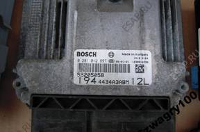 БЛОК УПРАВЛЕНИЯ Fiat  1.9Jtd 8V 0281012897 120km 2006 год