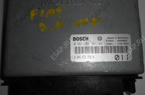 БЛОК УПРАВЛЕНИЯ FIAT 2.0 0261204381 00464767590 Sklep