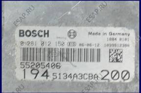 БЛОК УПРАВЛЕНИЯ   FIAT  2.4 JTD 0281012150