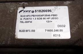 БЛОК УПРАВЛЕНИЯ FIAT 51826696 mjd6f3.rb БЕЗ КОДА