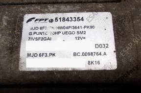 БЛОК УПРАВЛЕНИЯ FIAT 51843354 mjd6f3.pk БЕЗ КОДА