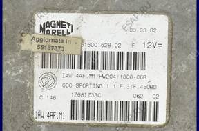 БЛОК УПРАВЛЕНИЯ FIAT 600 SEICENTO SPORTING 1.1 IAW4AF.M1