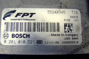БЛОК УПРАВЛЕНИЯ FIAT DUCATO 0281018521 55244345