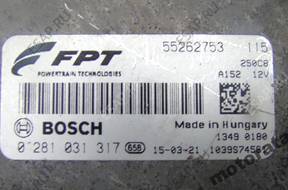 БЛОК УПРАВЛЕНИЯ FIAT DUCATO 0281031317 55262753