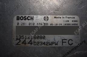 БЛОК УПРАВЛЕНИЯ FIAT DUCATO 1351216080 0281010488 БЕЗ КОДА