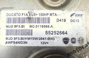 БЛОК УПРАВЛЕНИЯ FIAT DUCATO 150HP 55252664 MJD8F3.BI