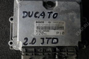 БЛОК УПРАВЛЕНИЯ FIAT DUCATO 2.0  JTD 0281010346