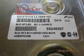 БЛОК УПРАВЛЕНИЯ Fiat Ducato 2.3 150HP 55246597 MJD8F3.B2