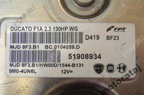 БЛОК УПРАВЛЕНИЯ FIAT DUCATO 2.3 51908934 MJD 8F3.B1