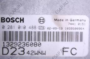 БЛОК УПРАВЛЕНИЯ   FIAT DUCATO 2.3 JTD 0281010488