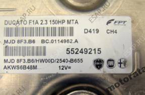 БЛОК УПРАВЛЕНИЯ FIAT DUCATO 2.3JTD 55249215 MJD8F3.B6