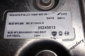 БЛОК УПРАВЛЕНИЯ FIAT DUCATO 2.3MJET 55245013 mjd8f3.b8