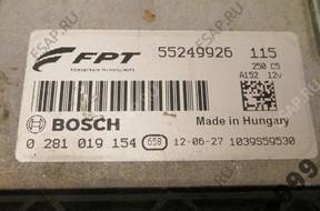 БЛОК УПРАВЛЕНИЯ FIAT DUCATO 2.8 JTD  0281019154