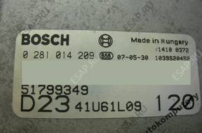 БЛОК УПРАВЛЕНИЯ FIAT DUCATO 51799349 0281014209 БЕЗ КОДА