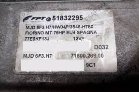 БЛОК УПРАВЛЕНИЯ FIAT FIORINO 51832295 mjd6f3.h7