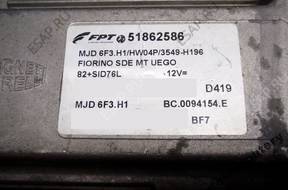 БЛОК УПРАВЛЕНИЯ FIAT FIORINO 51862586 mjd6f3.h1