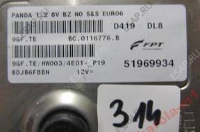 БЛОК УПРАВЛЕНИЯ FIAT FPT 51969934 12V