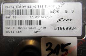 БЛОК УПРАВЛЕНИЯ FIAT FPT 51969934 12V