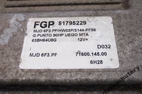 БЛОК УПРАВЛЕНИЯ FIAT G. PUNTO 51795229 mjd6f3.pf