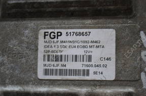 БЛОК УПРАВЛЕНИЯ   FIAT IDEA 51768657 1.3 JTD