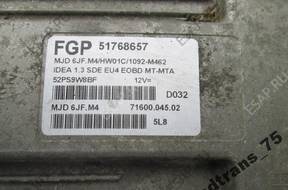 БЛОК УПРАВЛЕНИЯ Fiat Idea    51768657