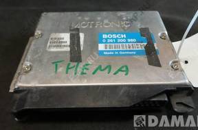 БЛОК УПРАВЛЕНИЯ FIAT LANCIA THEMA   0261200980